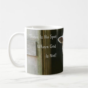 Caneca De Café Deus Está Em Todo Lugar Ovino