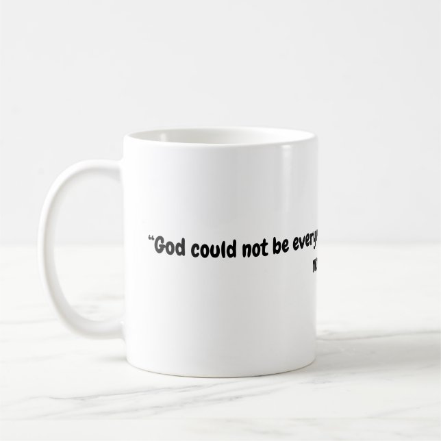 Caneca De Café Deus fez as mães cansadas (Esquerda)