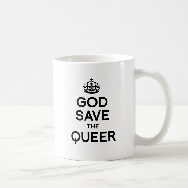 CANECA DE CAFÉ DEUS SALVE O GAY (Direita)