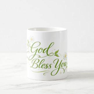 Caneca De Café Deus te abençoe