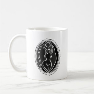 Caneca De Café Deusa do Sonho Yoni Art Mug