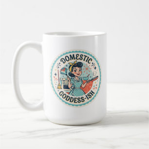 Caneca De Café Deusa Doméstica-ish Sarcasmo Engraçado