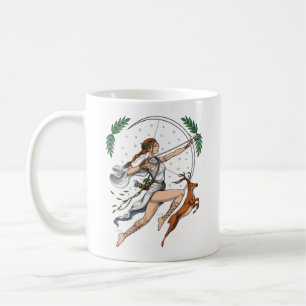 Caneca De Café Deusa Grega Artemis