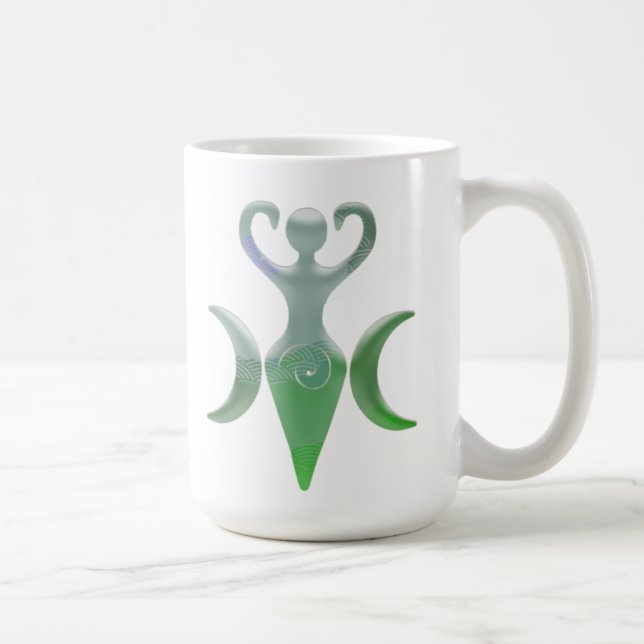 Caneca De Café Deusa Tripla (Direita)