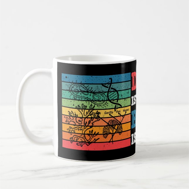 Caneca De Café Deutsch Ist Wichtig Aber Biologie Ist Wichtiger (Esquerda)
