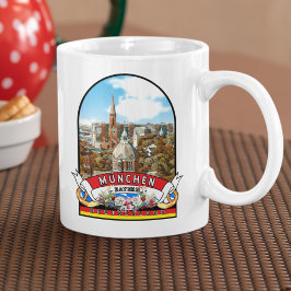 Caneca De Café Deutschland München Vintage souvenir