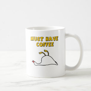 Caneca De Café Deve comer o café