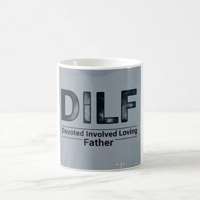 Caneca De Café Devotado Envolvido Pai Adorador (Centro)
