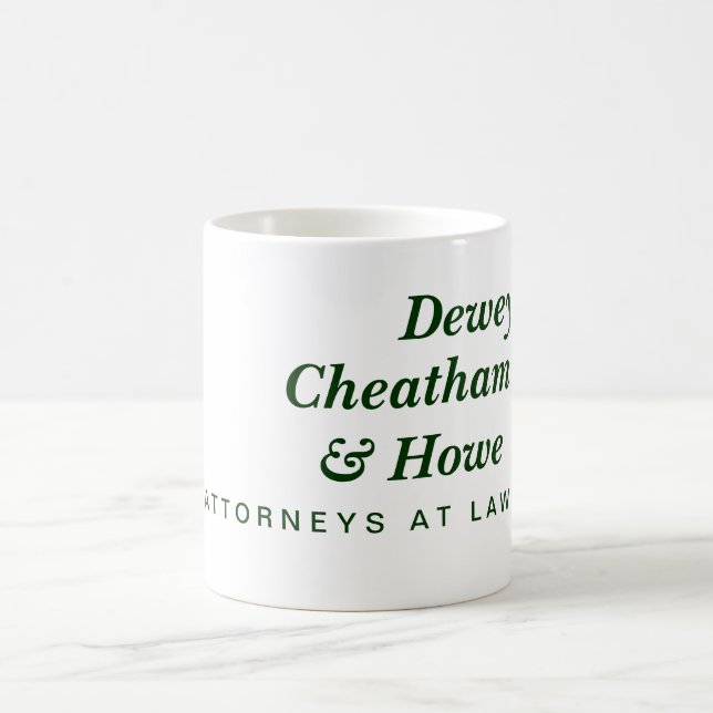 Caneca De Café Dewey, Cheatham & Howe (Centro)
