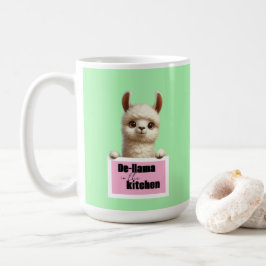 Caneca De Café Di-llama na Cozinha