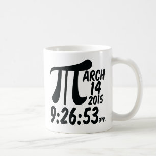 Caneca De Café Dia 3/14/15 do Pi