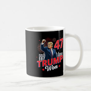 Caneca De Café Dia 5 da Inauguração do Presidente Donald Trump