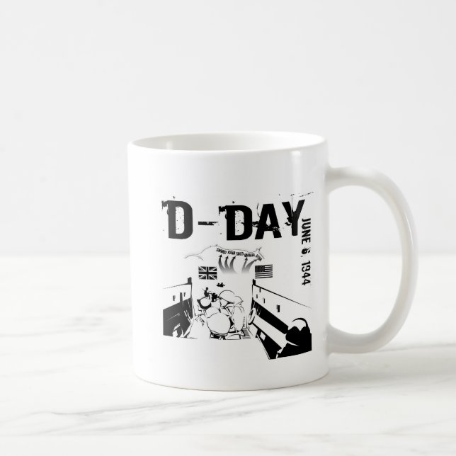 Caneca De Café DIA 6 de junho de 1944 (Direita)