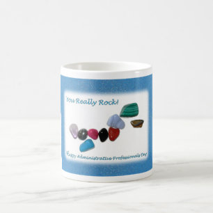 Caneca De Café Dia administrativo feliz dos profissionais