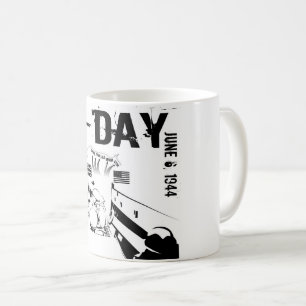 Caneca De Café DIA D 6 de junho de 1944