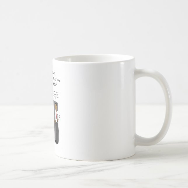 Caneca De Café Dia da apreciação do administrador de sistemas - (Direita)