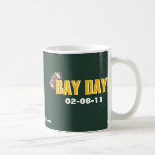 Caneca De Café DIA DA BAÍA! - Futebol do Green Bay