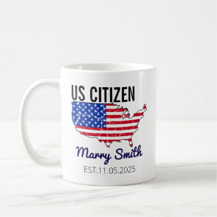 Caneca De Café Dia da Cidadania Americano – Orgulhoso por Ser um