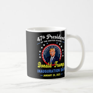 Caneca De Café Dia da Inauguração do Presidente Donald Trump