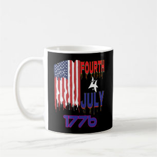 Caneca De Café Dia da Independência 1776