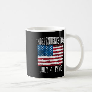 Caneca De Café Dia da Independência 4 de julho 1776 4 de julho Ho