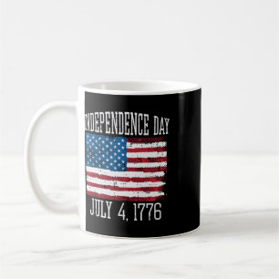 Caneca De Café Dia da Independência 4 de julho de 1776 4 de julho