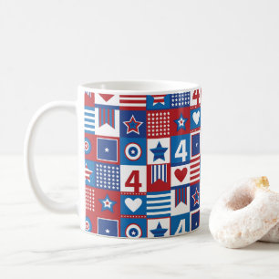 Caneca De Café Dia da Independência 4 de julho de 2023 Estados Un