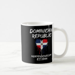 Caneca De Café Dia da Independência Celebração da República Domin