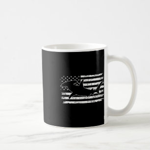 Caneca De Café Dia da Independência da Bandeira do Tubarão Hammer