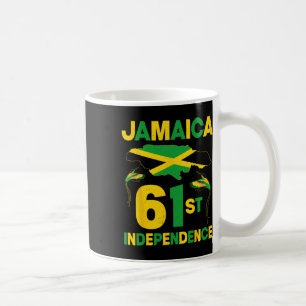 Caneca De Café Dia da Independência da Jamaica, 61ruas desde 1962