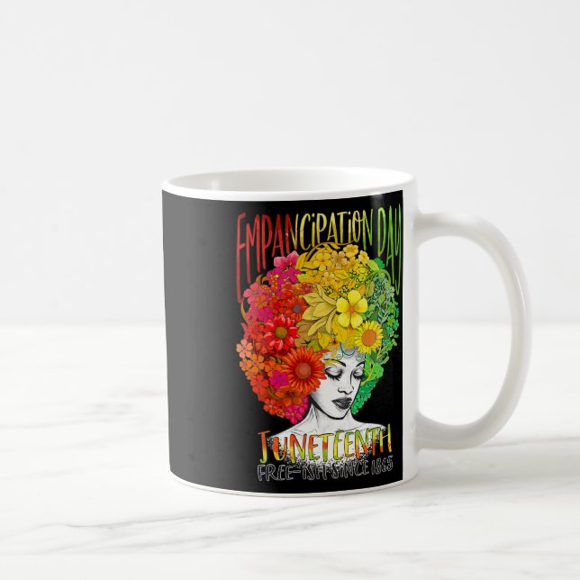 Caneca De Café Dia da Liberdade - Afro-Americano, 19 de junho (Direita)