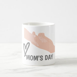 Caneca De Café Dia da mãe, T-Shirt Long Apron