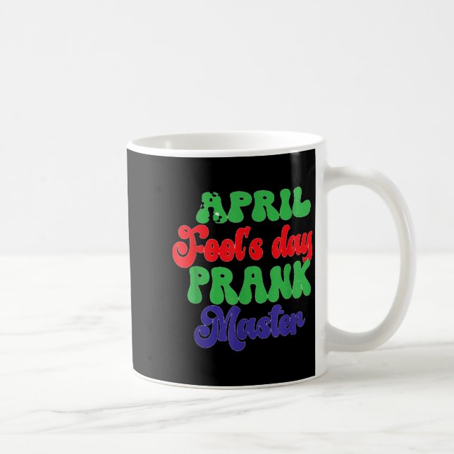 Caneca De Café Dia da Mentira (Direita)