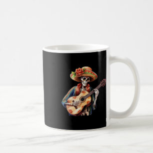 Caneca De Café Dia da Morta Lady Sugar Skull Dia De Los Muerto