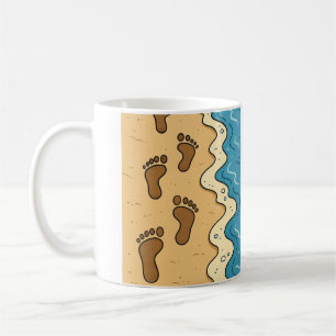 Caneca De Café Dia da praia