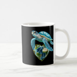 Caneca De Café Dia da Terra 2025 Restaurar a Tartaruga do Mar Ter