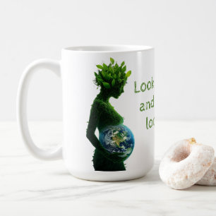 Caneca De Café Dia da Terra da Mãe Natureza