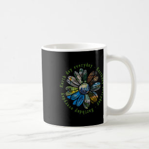 Caneca De Café Dia da Terra Engraçado Todos os Dias Girassol Terr