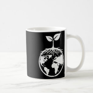 Caneca De Café Dia da Terra Plantam Mais Árvores Salvem Nosso Cli