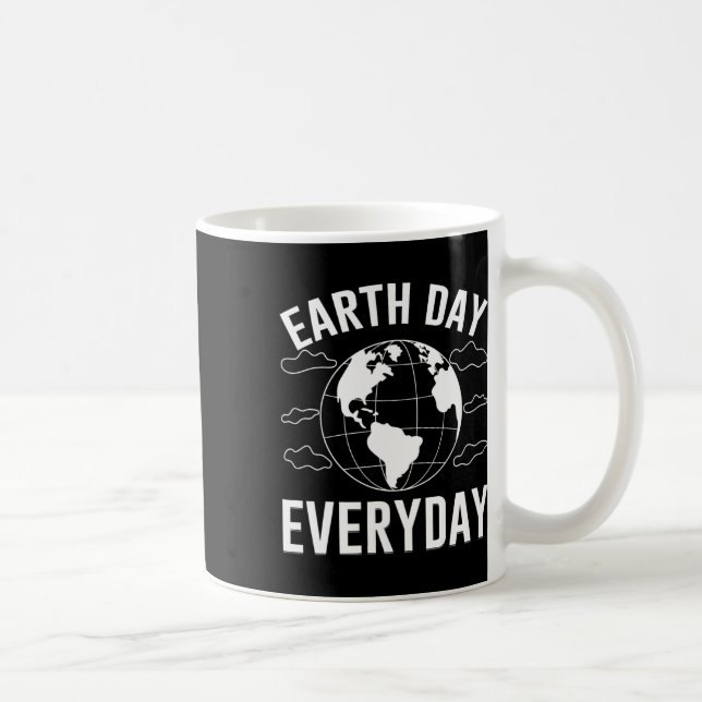 Caneca De Café Dia da Terra todo (Direita)