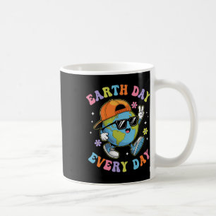 Caneca De Café Dia da Terra Todo Dia Engraçado Dia da Terra 2025