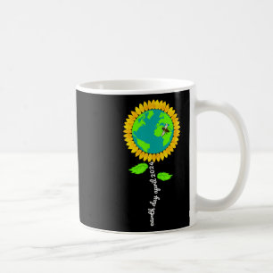 Caneca De Café Dia da Terra Todos os Dias Restauração do Girassol