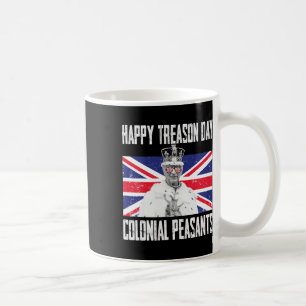 Caneca De Café Dia da traição Rei Charles Iii Inglês Funny 4th Of