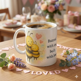 Caneca De Café Dia das Mães Bee & Baby Coffee