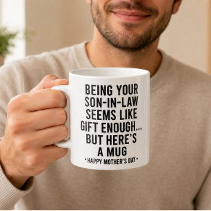 Caneca De Café Dia das Mães Engraçado do Genro