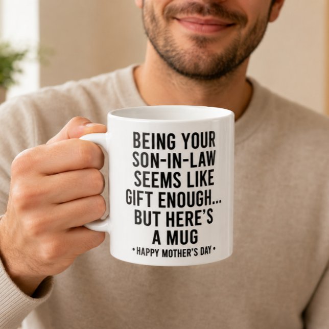 Caneca De Café Dia das Mães Engraçado do Genro (Criador carregado)