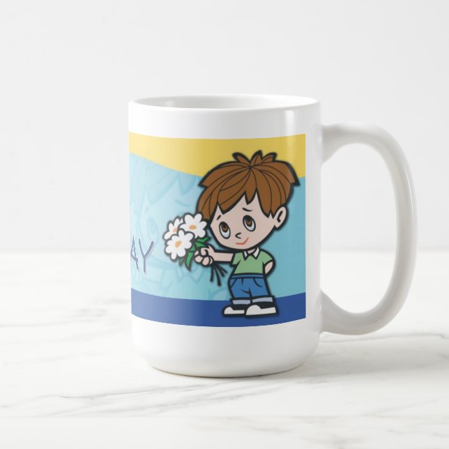 Caneca De Café Dia das mães feliz (Direita)