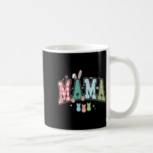 Caneca De Café Dia das mães pascoa divertido mãe coelho pascoa 
