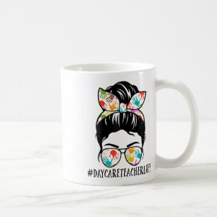 Caneca De Café Dia Das Mulheres Professora De Creche Vida Coque D