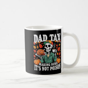 Caneca De Café Dia de Ação de Graças Pai Imposto Esqueleto Dia do